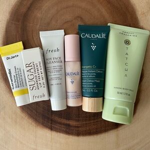 Trial size skincare bundle